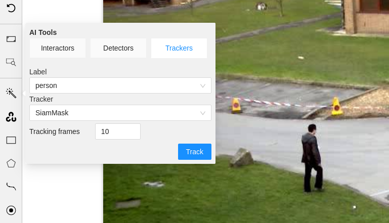 Start tracking an object